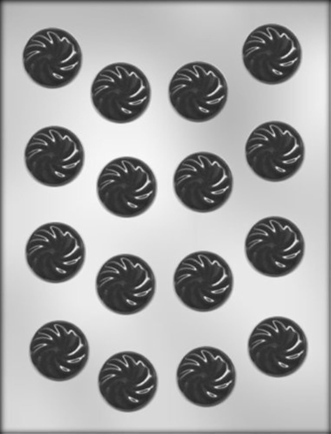 CK Products Schokoladenform mit Wirbelmuster, 3,8 cm