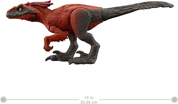 Jurassic World Dominion 12 Pyroraptor Dinosaur Action Figure