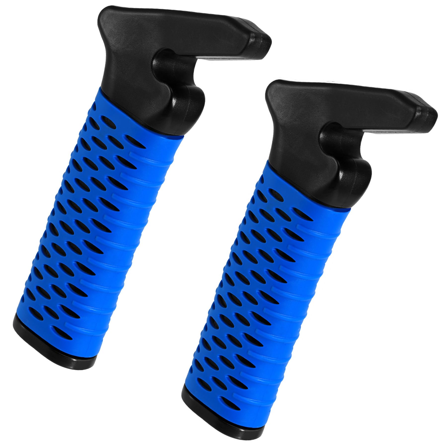 CAidRE Elderly Car Door Handle Assist Support - Auto Grab Cane for Seniors & Handicapped, Portable Mobility Aids for Getting Out of Car- Blue, 2 Pack