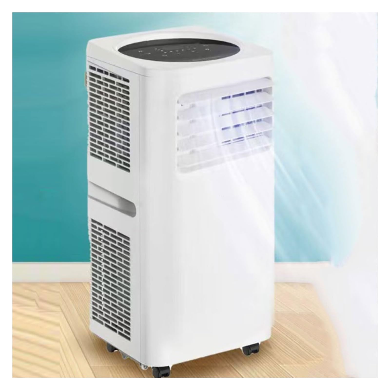 condizionatore, 7000 BTU, telecomando e timer, modalità sospensione, kit finestra, nessuna necessità di parete(Style 3)