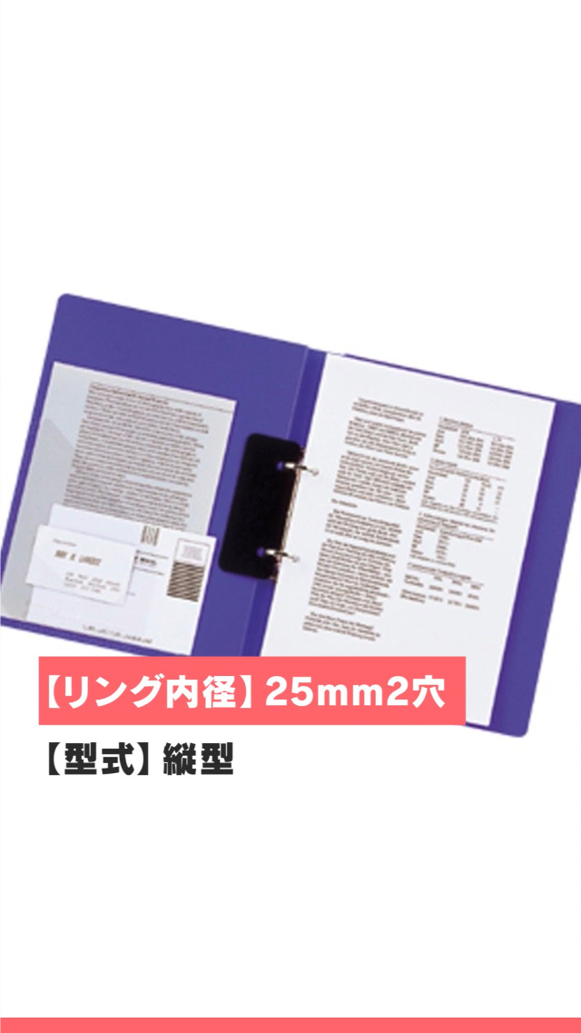 Amazon | リヒトラブ リングファイル A5 2穴 青 F881U-8 | O型
