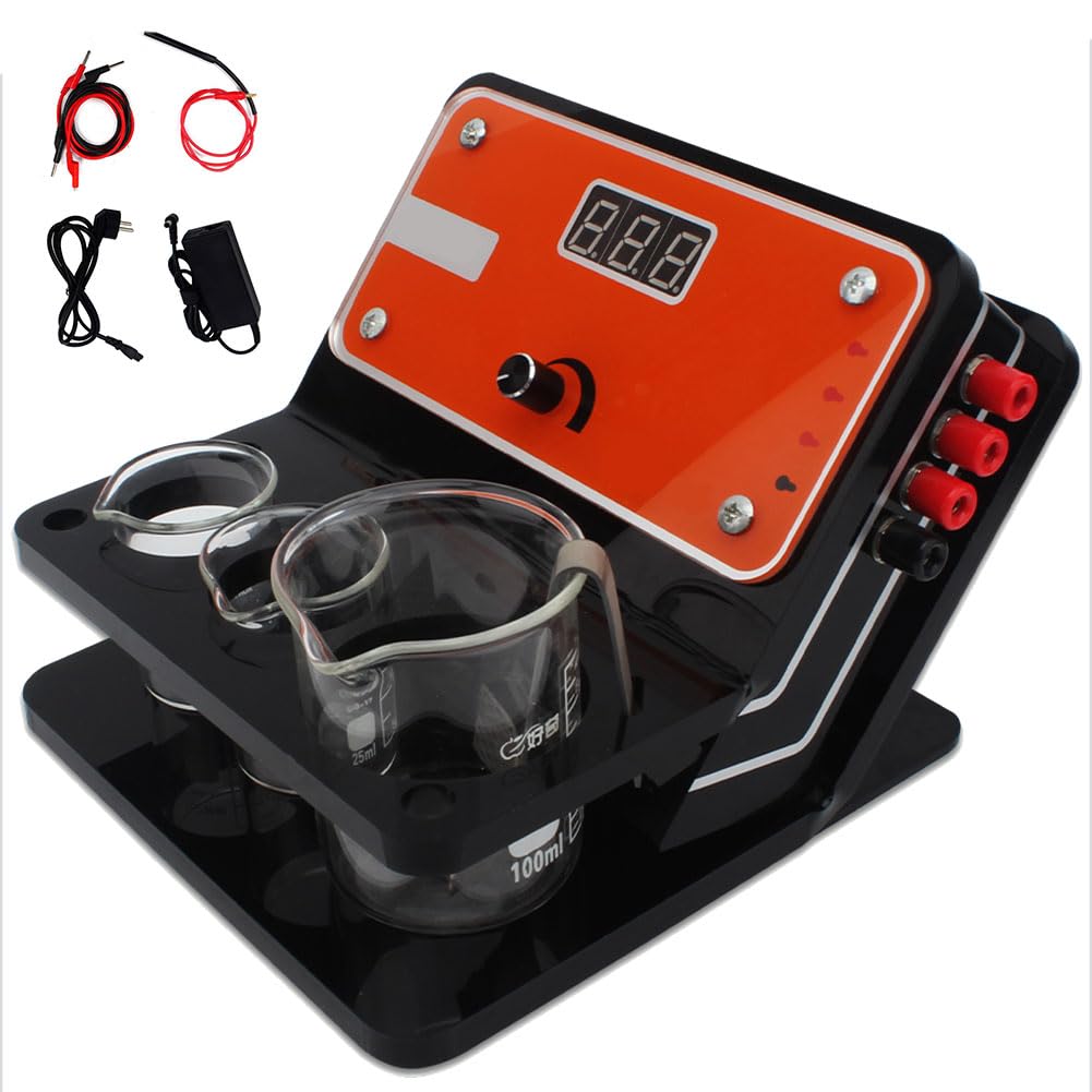 QUTBAG Pen Type Plating Machine,Gold Plating Kit, Jewelry Silver Gold Electroplating Processing Tools Electroplating Pen, for Plating with Gold, Silver, Rose Gold, Nickel Electroplating Solutions