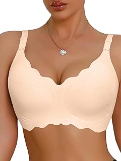 Sponsored Ad - Wireless Bras for Women No Underwire Bralettes Push Up Bra with Support Seamless Everyday Bra Full Coverage...