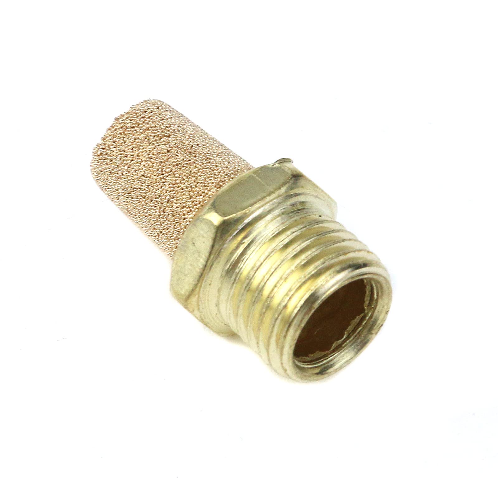 5PCS Air Compressor Muffler Silencers - 1/4Inch NPT Black Plastic Pneumatic Exhaust Noise Reducers