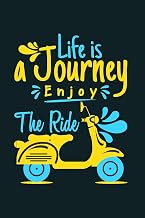 Life Is A Journey Enjoy The Ride: Feel Good Reflection Quote for Work | Employee Co-Worker Appreciation Present Idea | Office Holiday Party Gift Exchange