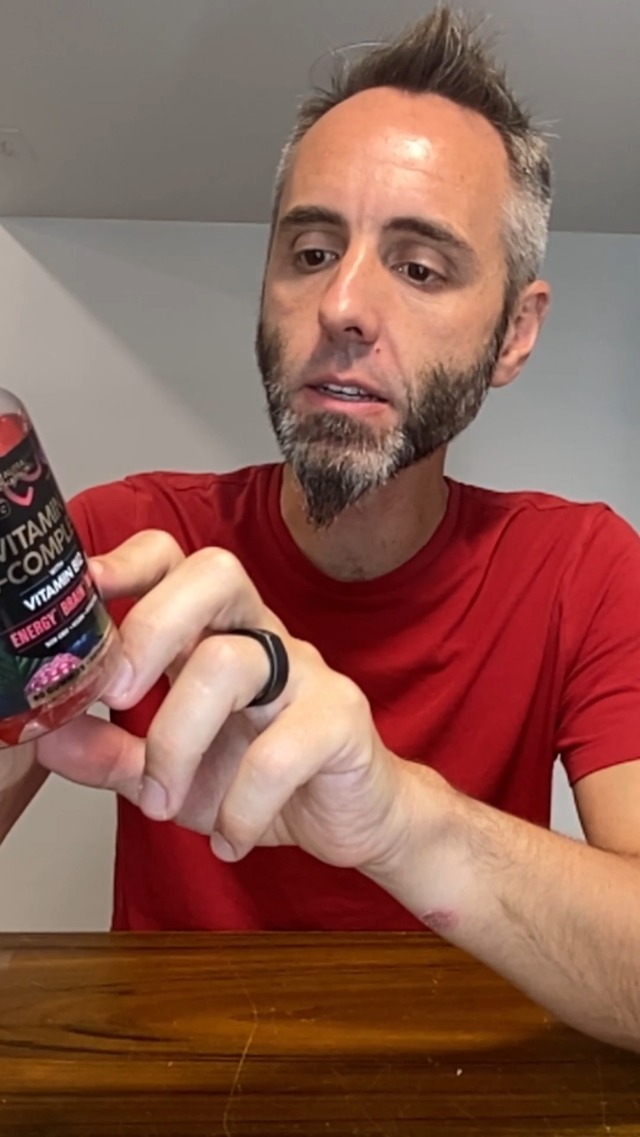 TASTE TEST Berry Flavor Vitamin B-Complex Gummies Supplement