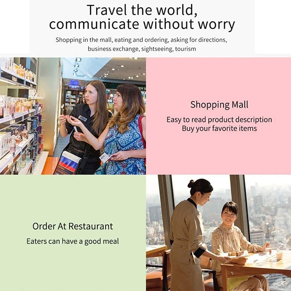 Amazon.co.jp: K1 2.0インチスクリーン音声翻訳者スマートビジネス旅行