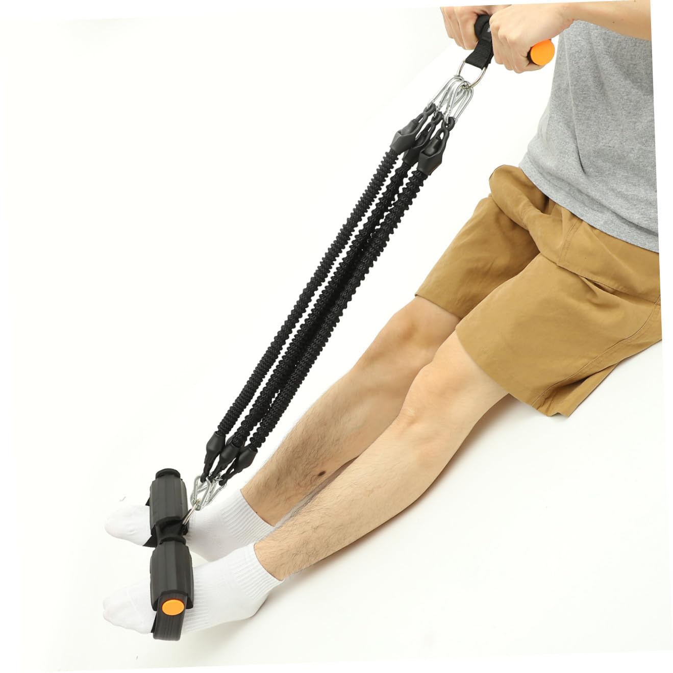 Alipis Fascia Elastica per Allenamento Indoor Multifunzionale Corda di Tensione Pedal Puller Resistente e Durevole per Esercizi di Stretching e Fitness Completo