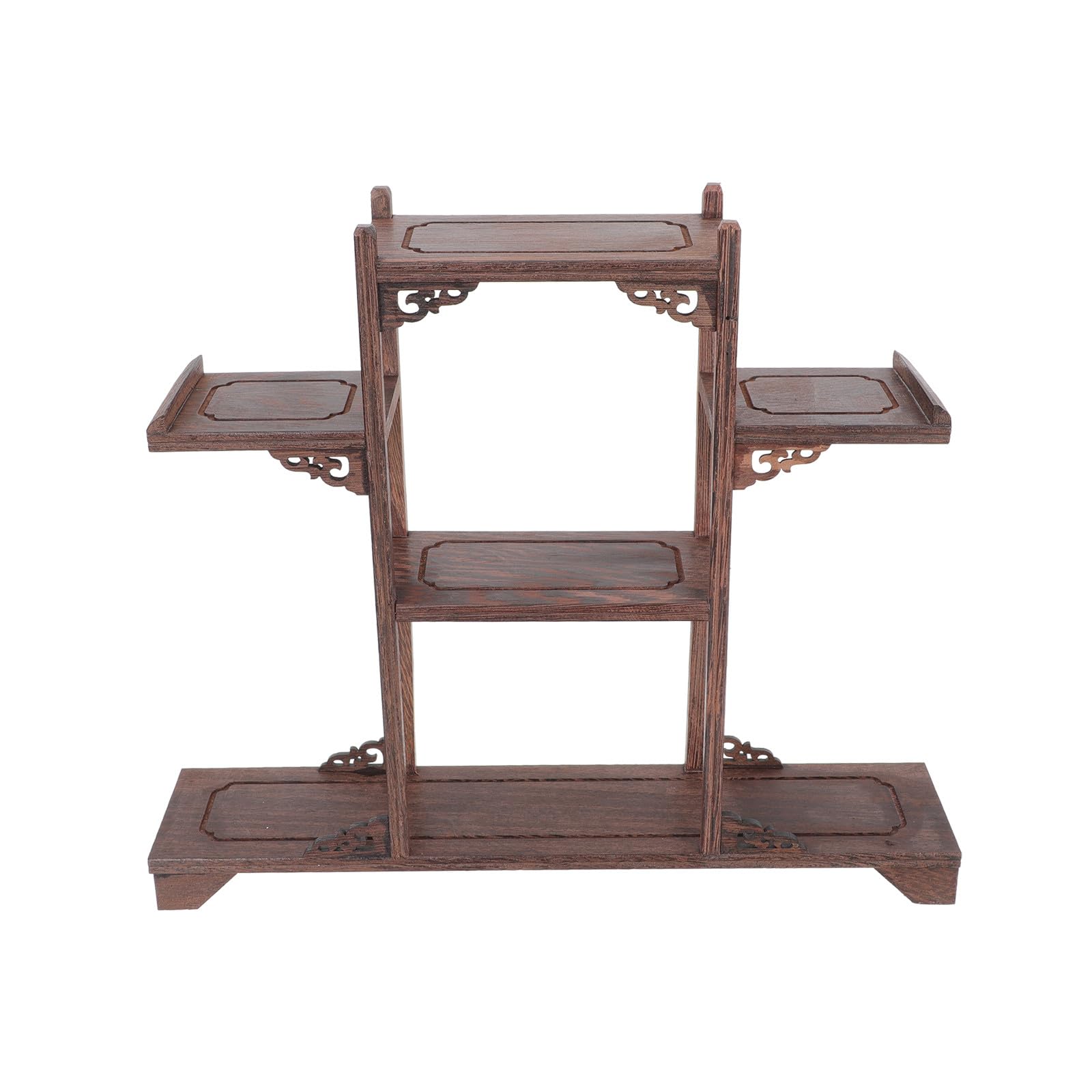 Étagère murale en bois marron Toyvian : sublimez votre decoration vintage de bureau