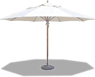 شمسيه دك 4 متر مزود بقاعدة زط متحرك