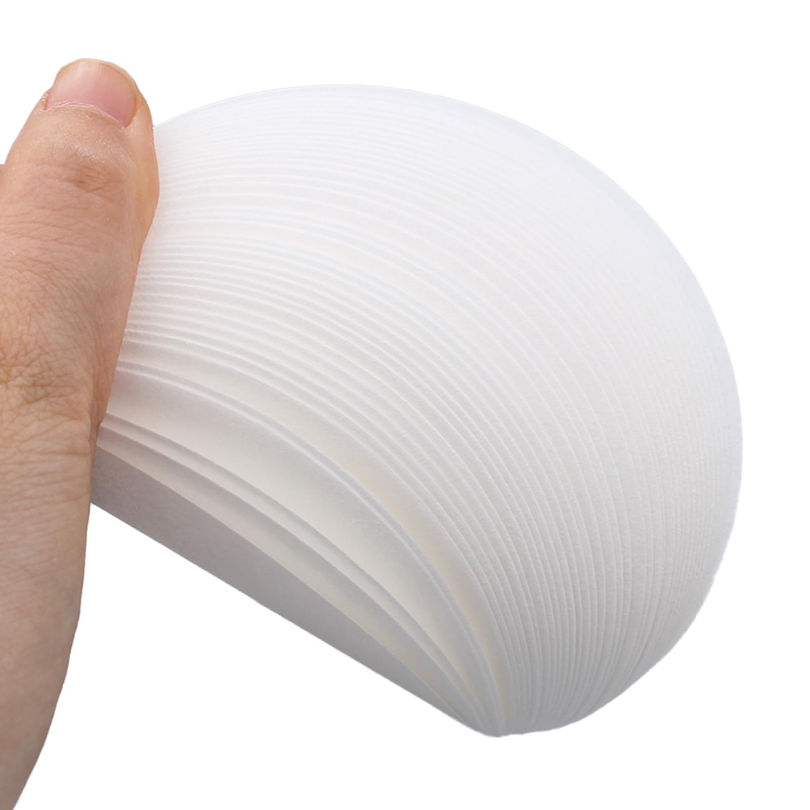 100 Pezzi Carta da Filtro, 11cm, Cerchi di Carta da Filtrante Quantitativi, Carta Filtro Laboratorio Filtro Carta di Velocità Flusso Rapido per Applicazioni di Laboratorio