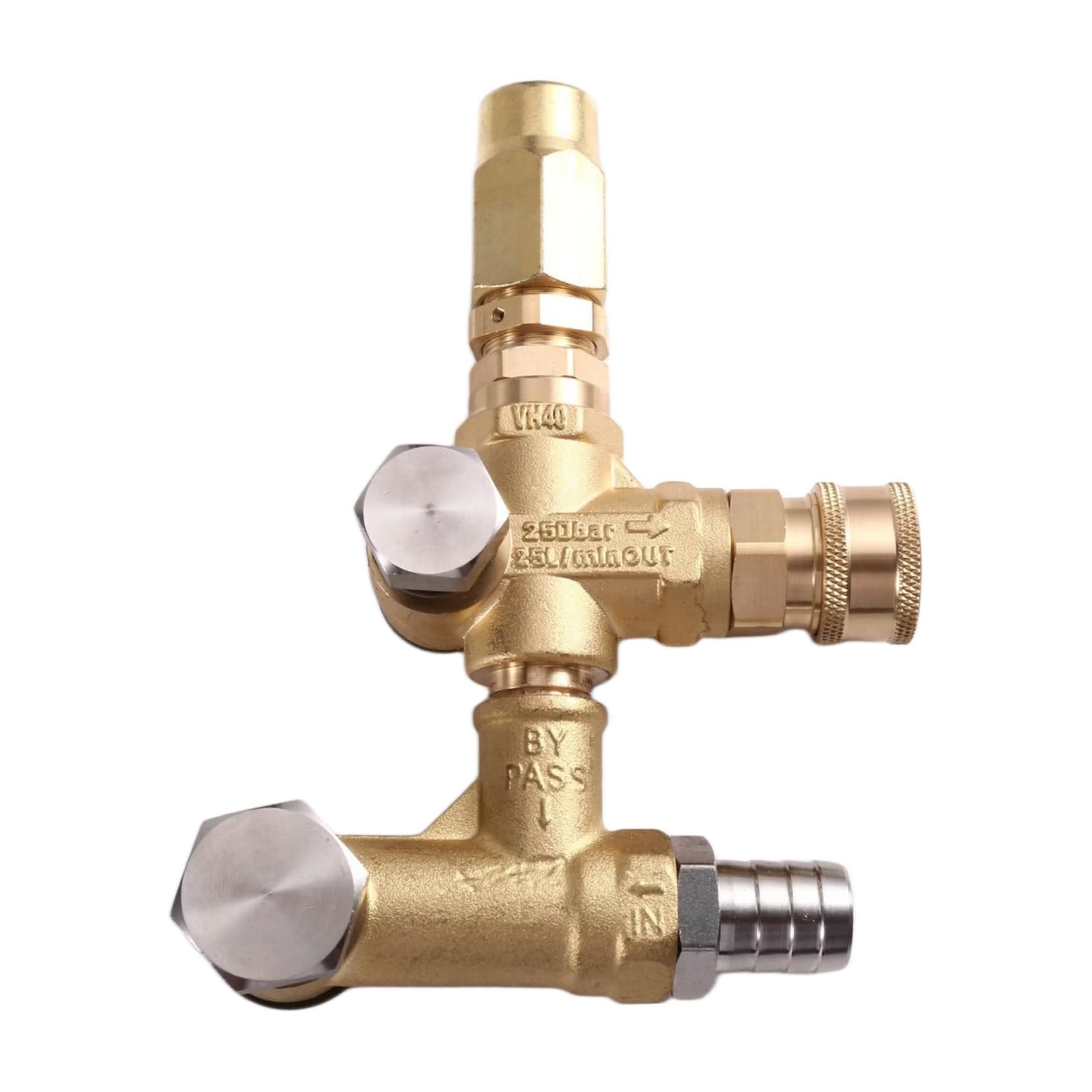 Jnchdghwa As Shown High Pressure Water Pump Pressure Washer Pressure Regulator Unloader Regulating Valve
