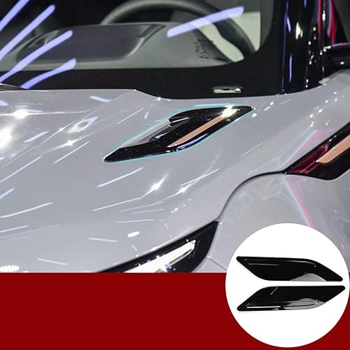 YIWANG - Cubierta para rejilla de ventilación de coche, 2 unidades, para Land Rover Range Rover Evoque (L551) 2019 2020