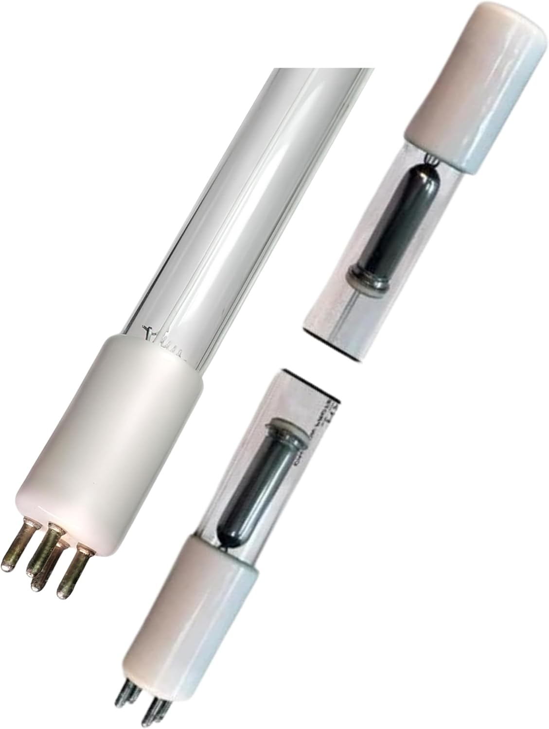 LSE Lighting Combo Replacement Bulb Set | Compatible with RainSoft AirMaster Ultra Air Systems | Includes LAHV90 Ozone Lamp + LAHV90L Ultraviolet Lamp | Designed in USA