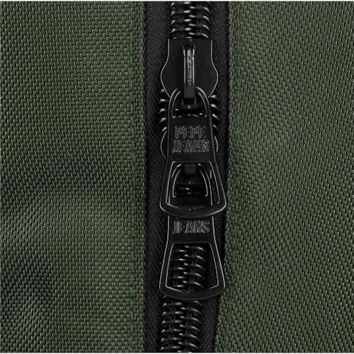 Riñonera Pepe Jeans poliéster resistente verde de dimensiones compactas 6