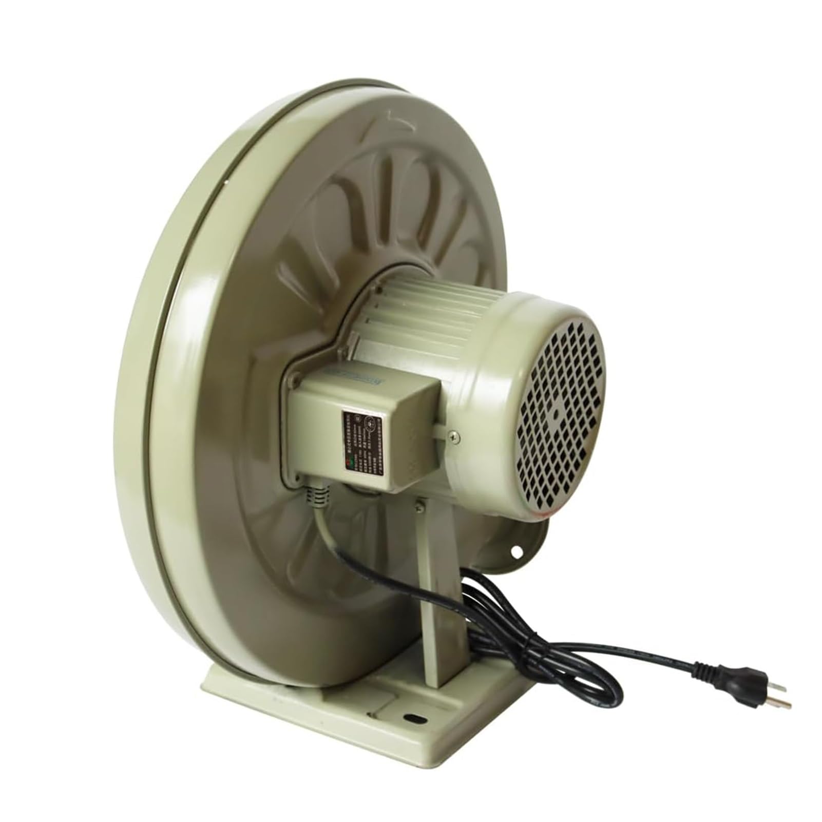 Dmuchawa odśrodkowa 110 V, 550 W, do średniego ciśnienia, elektryczna dmuchawa kucia, kominek do rozpalania ognia kowalnego, obiegu powietrza/wentylatora grilla