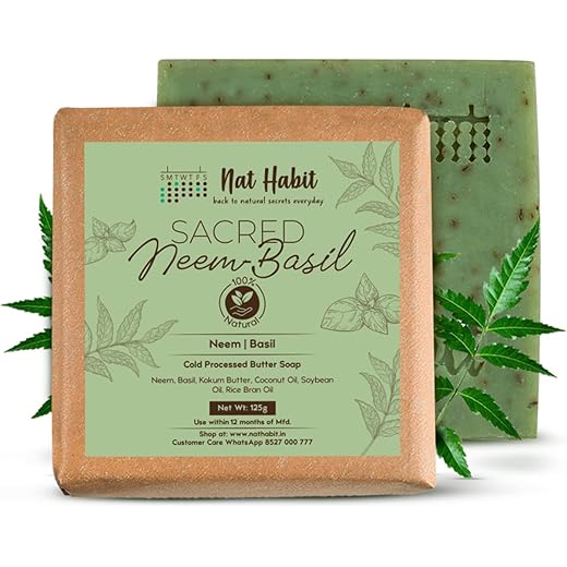 Nat Habit Neem Butter Soap 125g