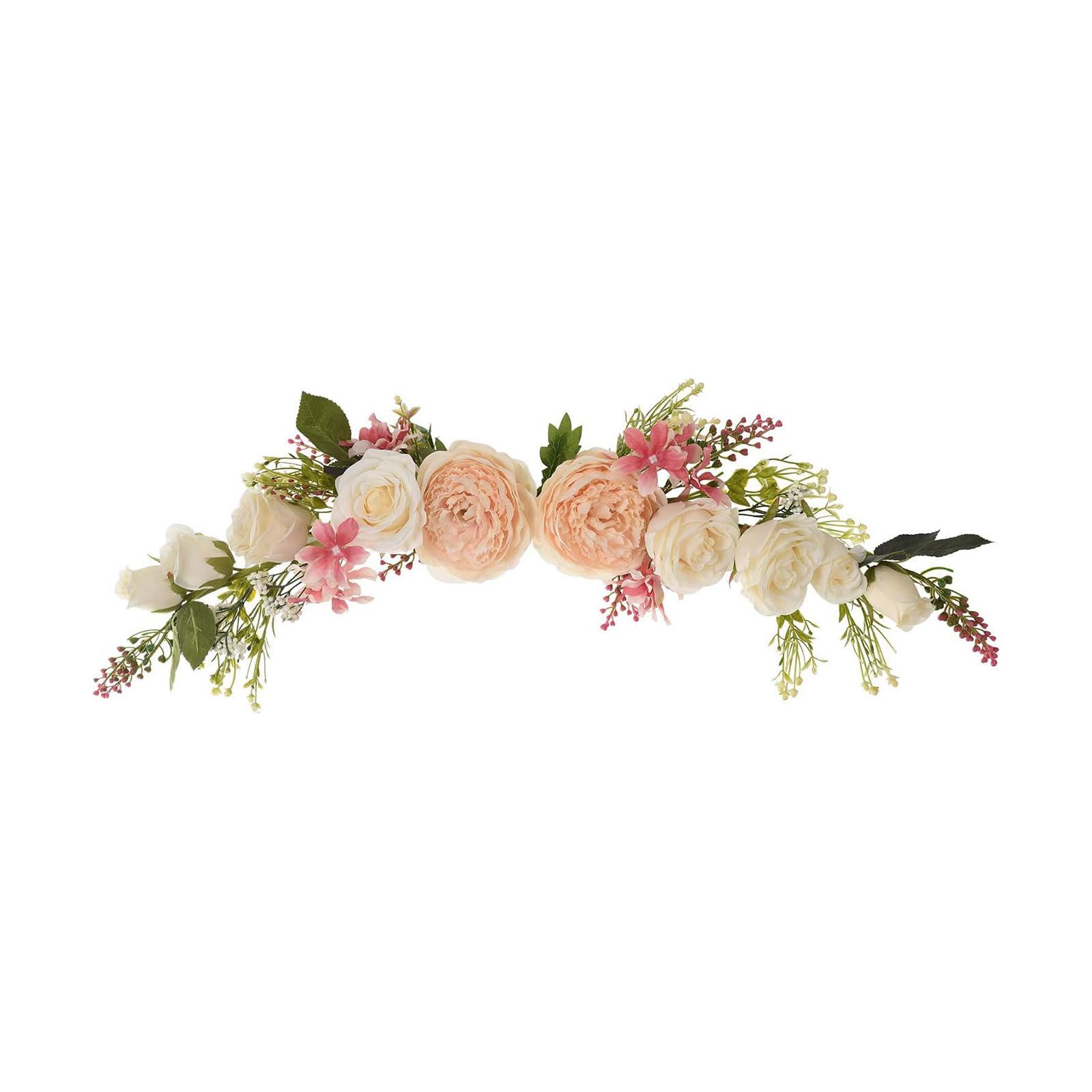 HZBB Artificial Rose Arrangements Welcome Sign for Wedding Welcome Board or Ceremony Archway Ornament Archway Flower Wedding Aisle Roses