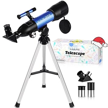Koolpte 50mm Aperture 360mm Refractor Telescope for Beginners, All Ages