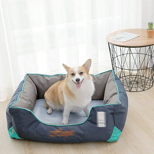 Miniatura 6 de cómoda cama suave para mascotas, pequeña, grande y mediana de tamaño de refrigeración para perros para el hogar, viajes, coche, caja de mascotas,