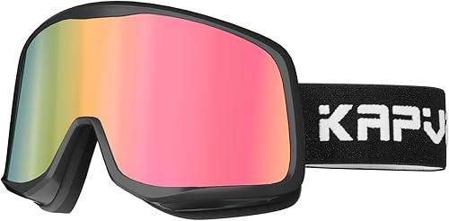 KAPVOE OTG - Gafas de esquí y snowboard para hombres y mujeres, protección UV, antivaho para adultos y jóvenes disponible en Yaxa Colombia