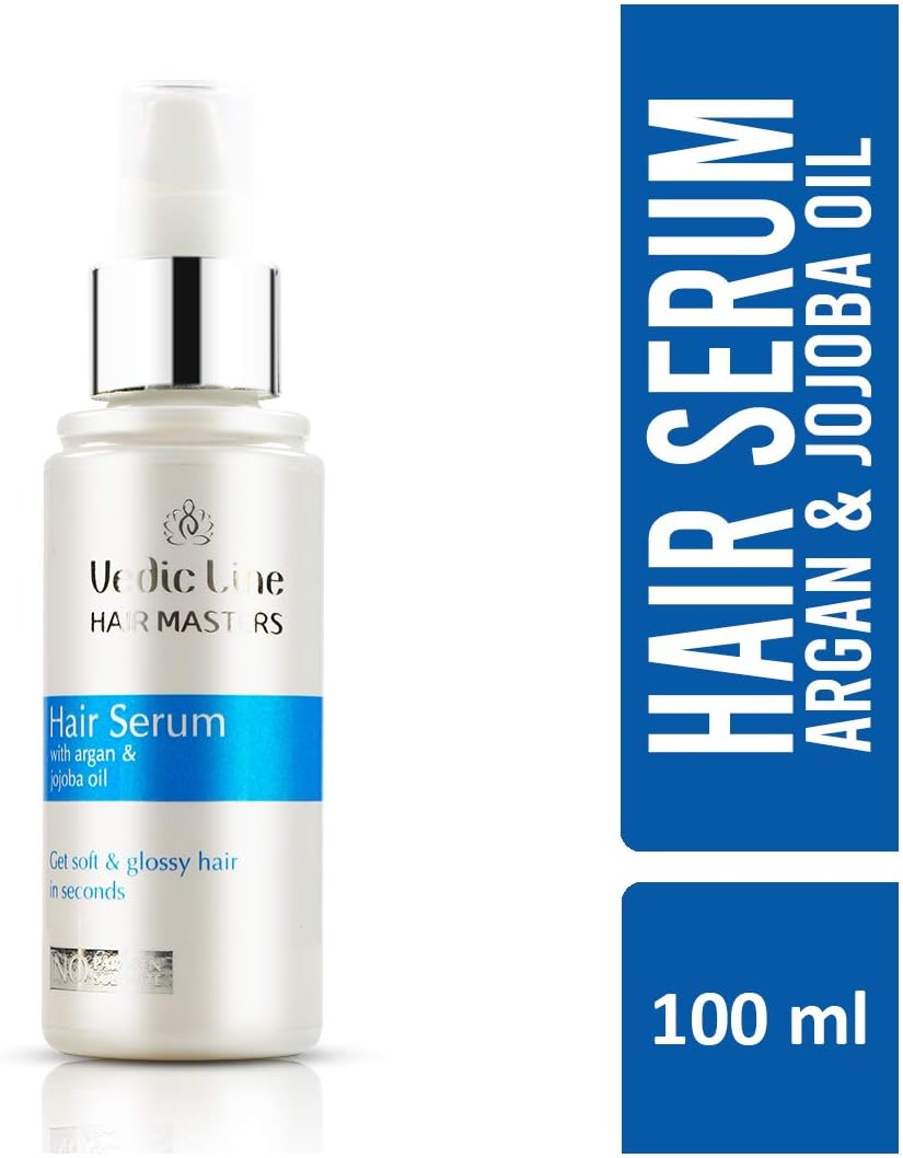 Vedicline Hair Serum with Argan and Jojoba Oil, 100ml
