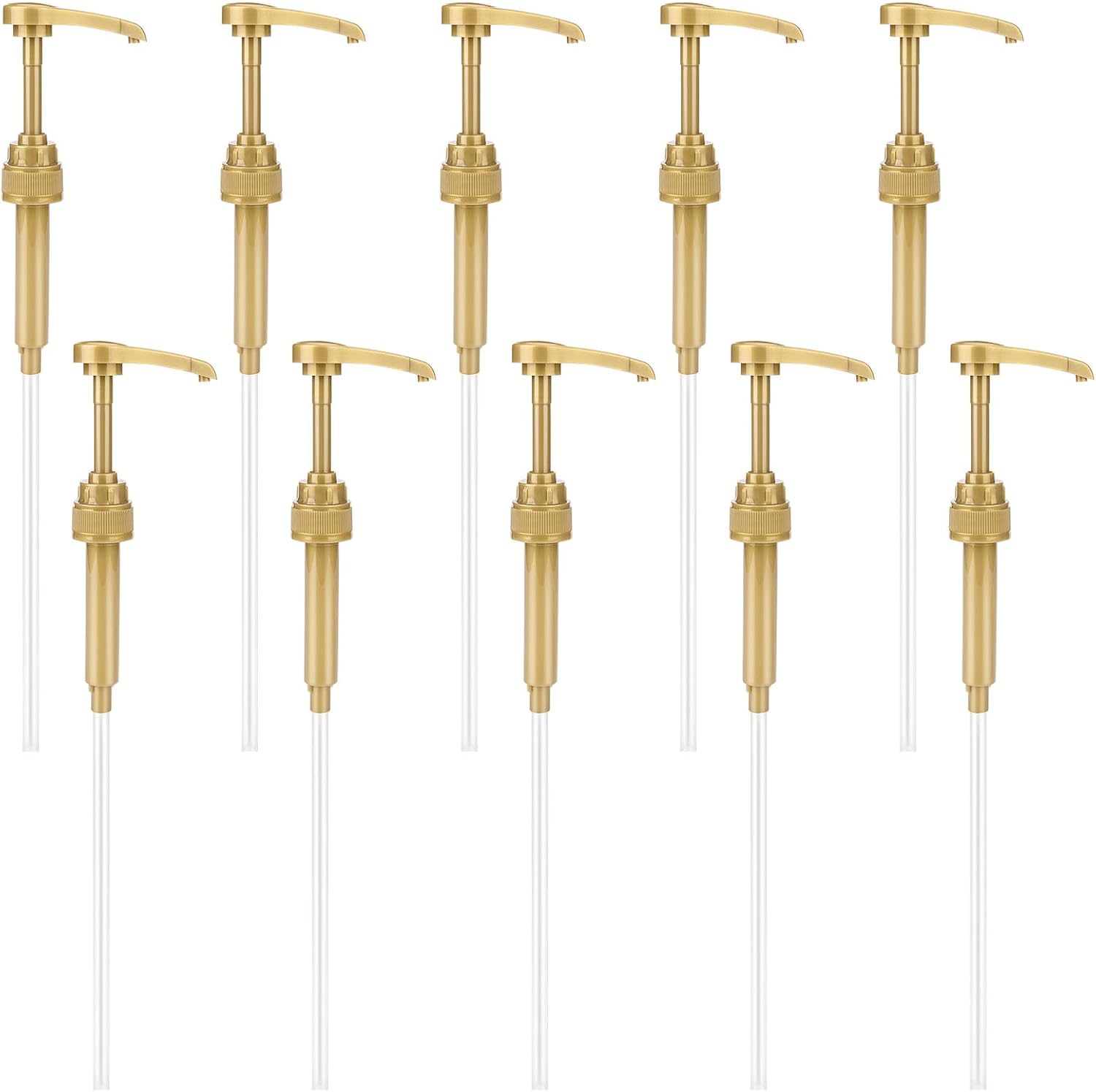 10PCS Universal Skinny Syrup Pump Set Coffee Syrup Pumps