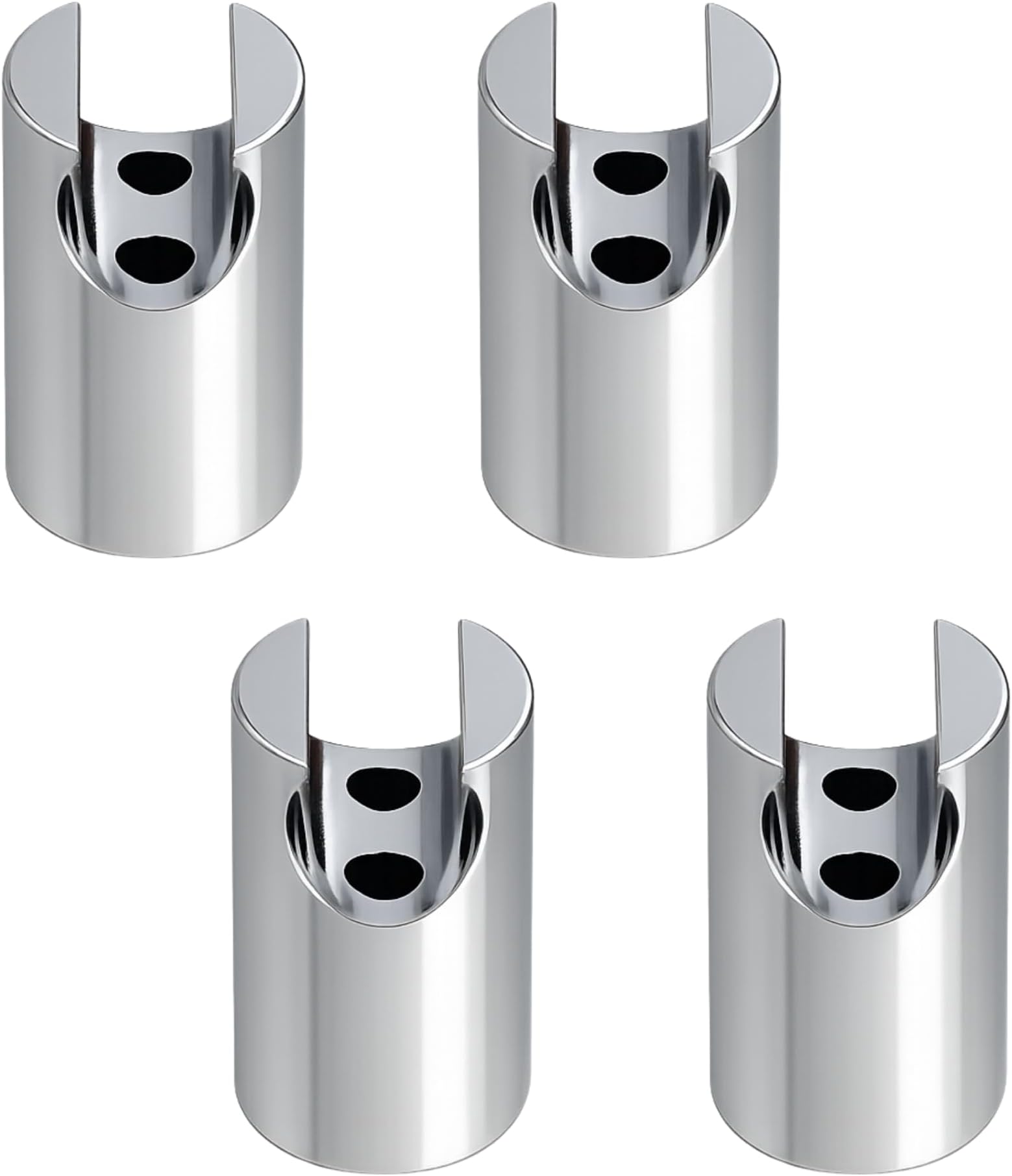 NEW WARE® (Pack of 4 CP ABS Wall Hook for Faucet, Health Faucet/Hand Shower/Multi Purpose | Wall Mounted Holder