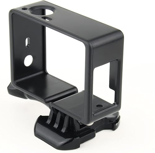 Miniatura 2 de SOONSUN Carcasa de montaje en marco con hebilla básica y tornillo de perno de pulgar largo para cámara GoPro Hero 3 3+ 4 y todas las ranuras