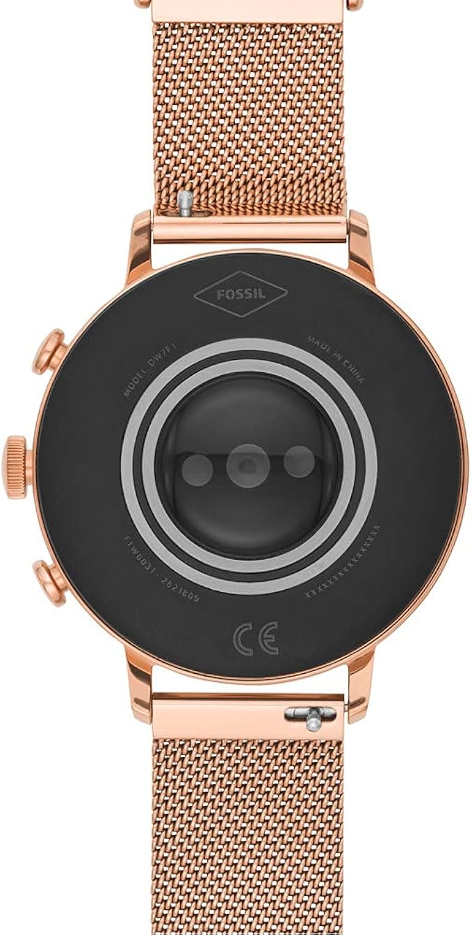 fossil venture rose gold