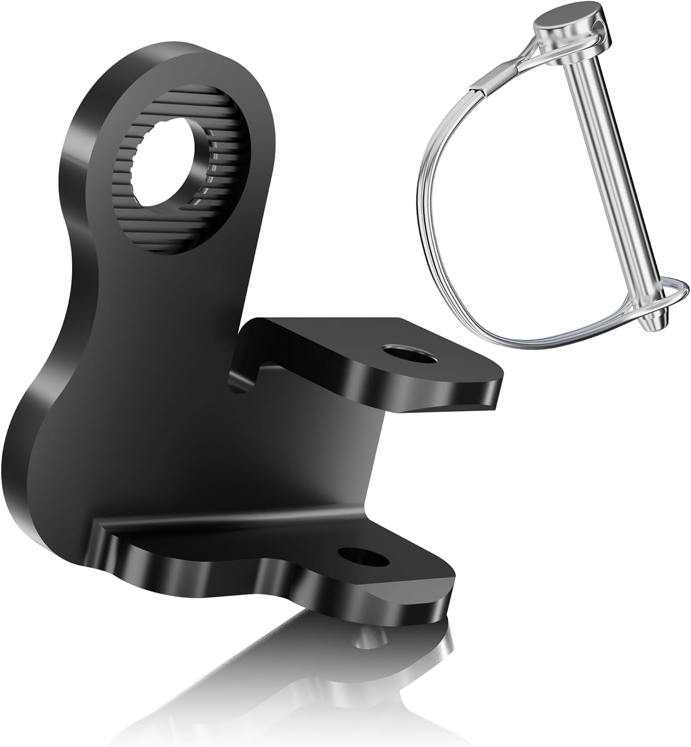 Bike Trailer Hitch, Sturdy & Durable Steel Bike Trailer Attachment Coupler, Bicycle Adapter for Pet, Dog & Cargo Carrier