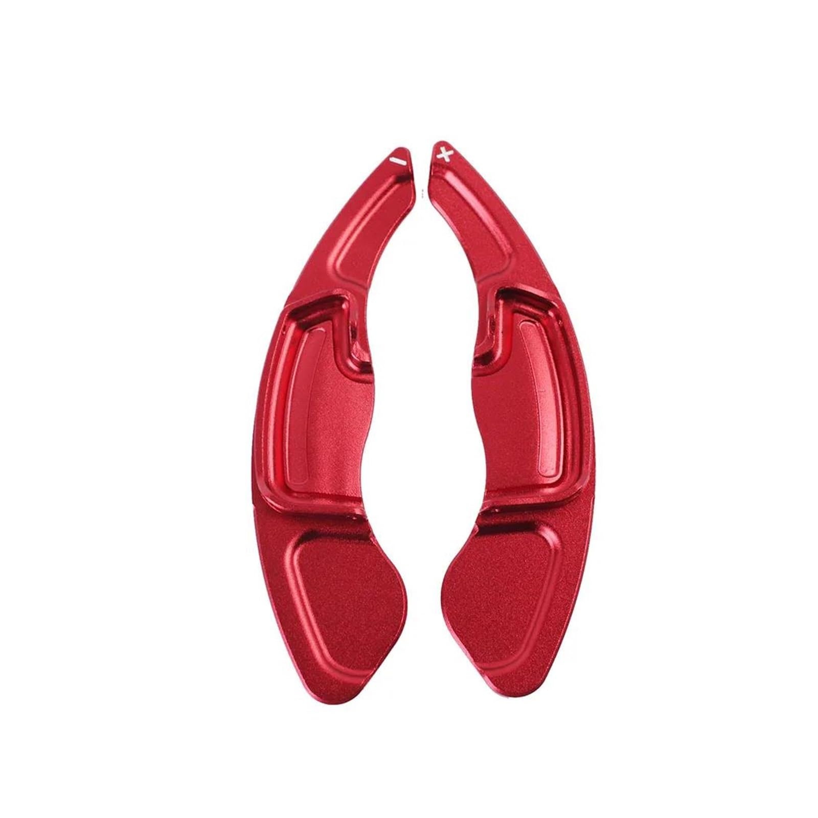 DSG Steering Wheel Paddle Shifter Extension Stickers for Acura TLX ILX TSX MDX RDX Car Steering Wheel Shift Paddles(RED)