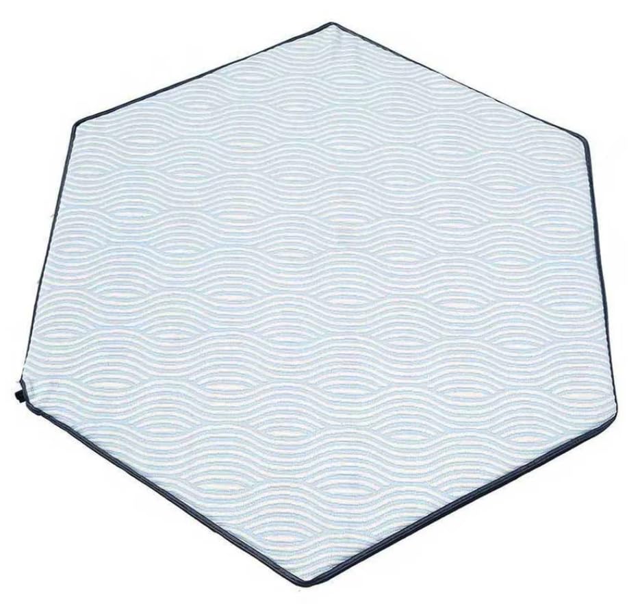 Pop N Go 3.0 Mat & Mattress Cover Combo Waves