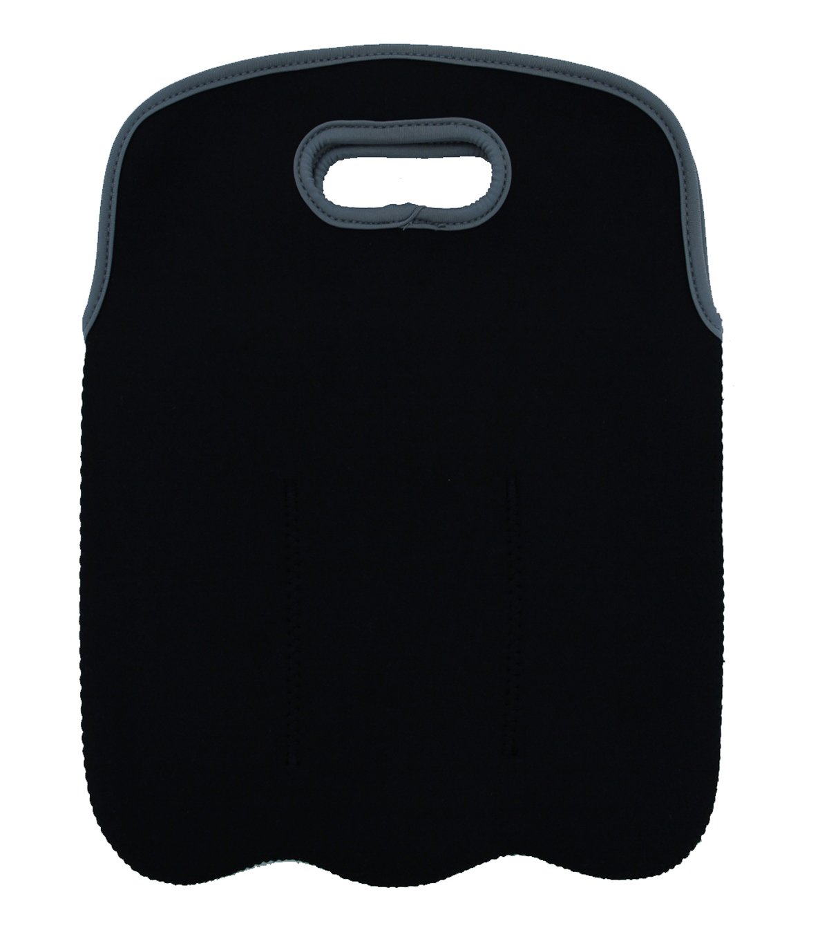 Shop123go-Cooler 6 Pack Bottle Neoprene Bag, Black