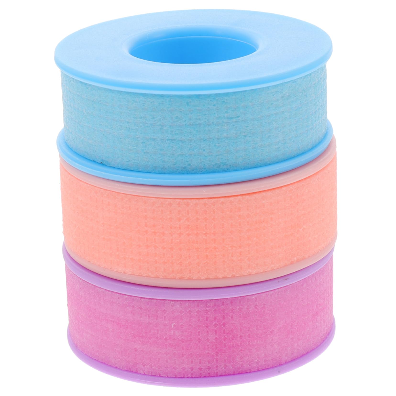 HONMEET Silicone Gel Eyelash Extension Tapes 3 Rolls of Breathable Lash Isolation Tapes Eye Lash Adhesive for Professional Use