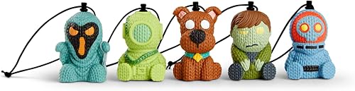 Scooby-Doo Handmade by Robots - Figura de vinilo de tamaño micro (5 unidades)