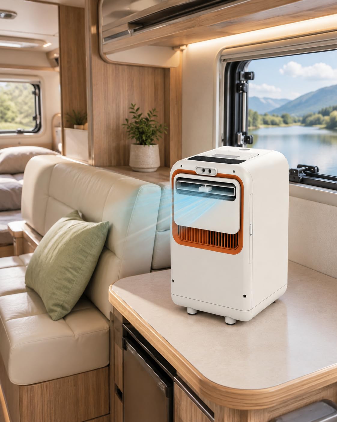 Factildfulzhan Multicolor Portable Air Conditioner 2026 580W Mini Ac 3-5㎡ For Room