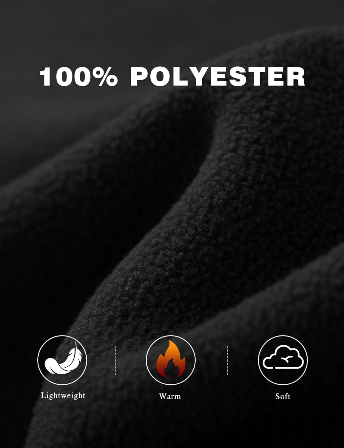 Rdruko Women's Fleece Vest Lightweight Warm Outerwear Sleeveless Jacket with 5 Pockets for Fall & Winter - Image 3