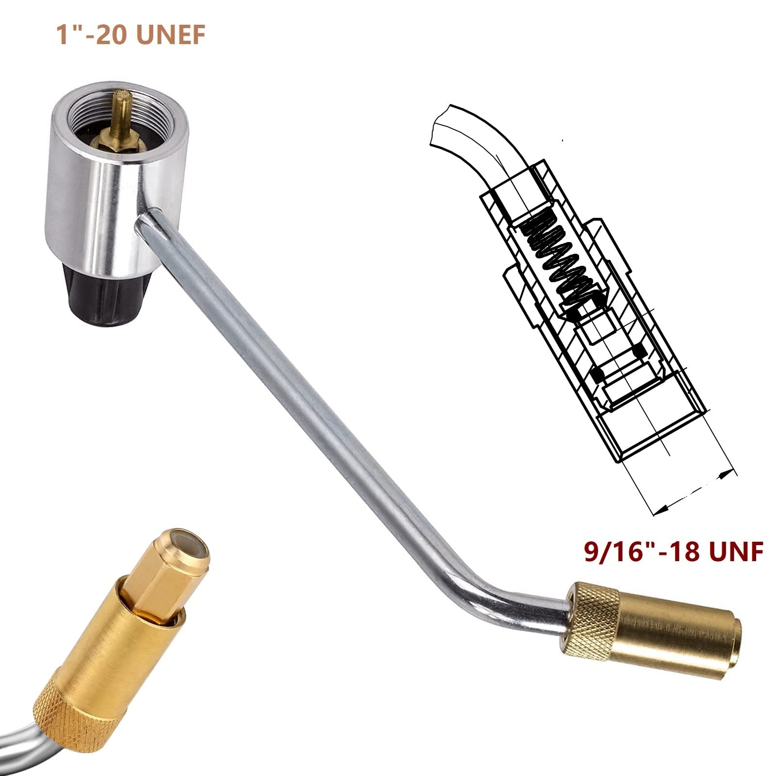 MCAMPAS 5430 Stove Pressure Regulator Replacement Part