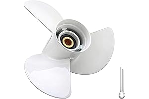 13 1/4 x 17-K Pitch Upgrade Yamaha Engines Outboard Propeller