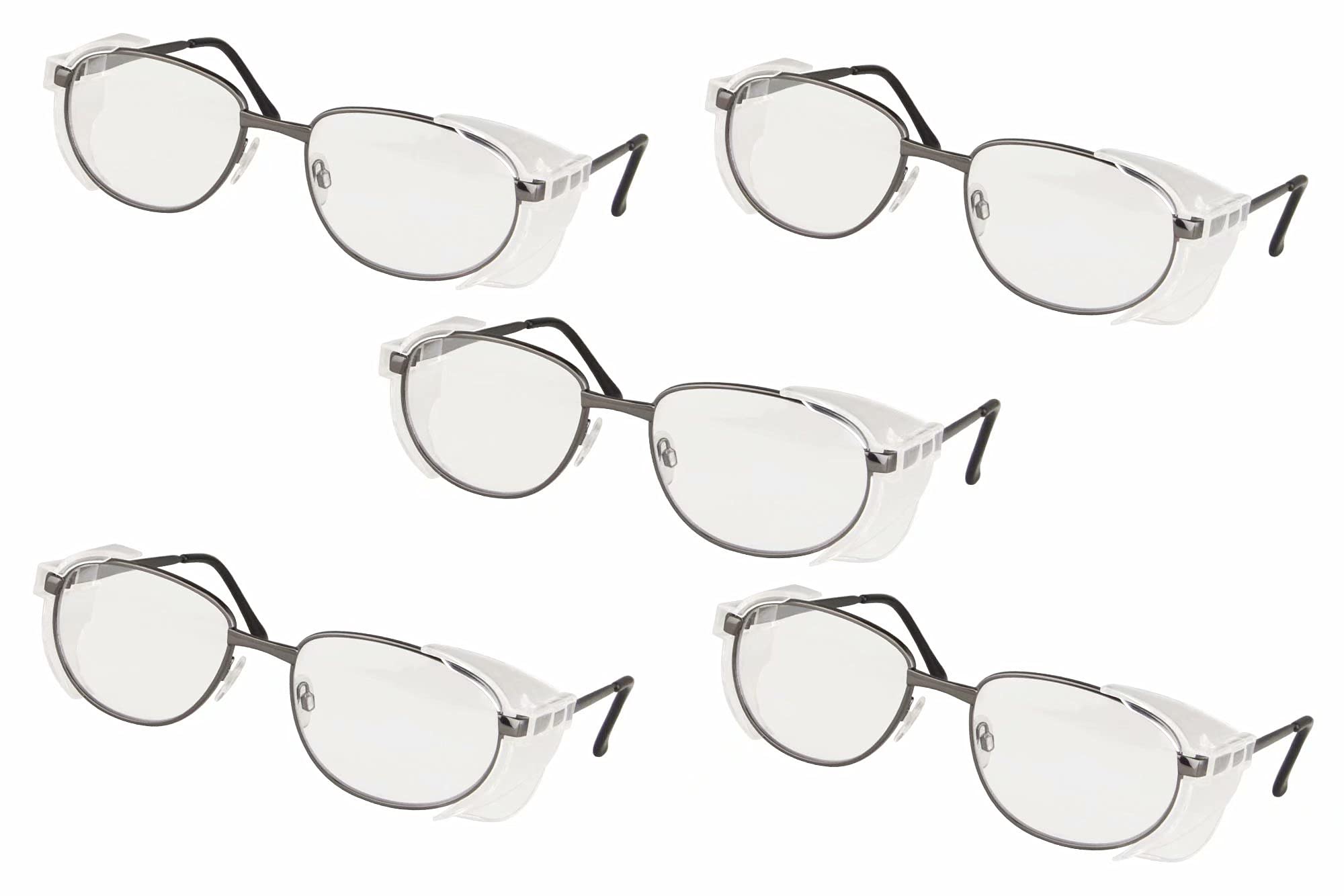 SHINU Paquete de 10 gafas de seguridad y gafas de protección anti niebla gafas de protección para los ojos gafas de protección para bricolaje, química, laboratorio, soldadura-SF003