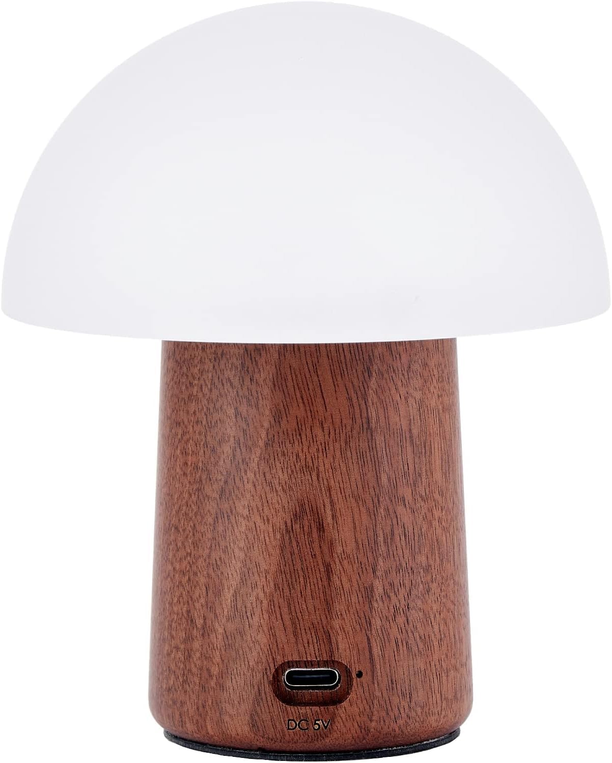 Alice Super Mini Walnut Mushroom Lamp Bringing a Magical Light to Your Wonderland by Gingko