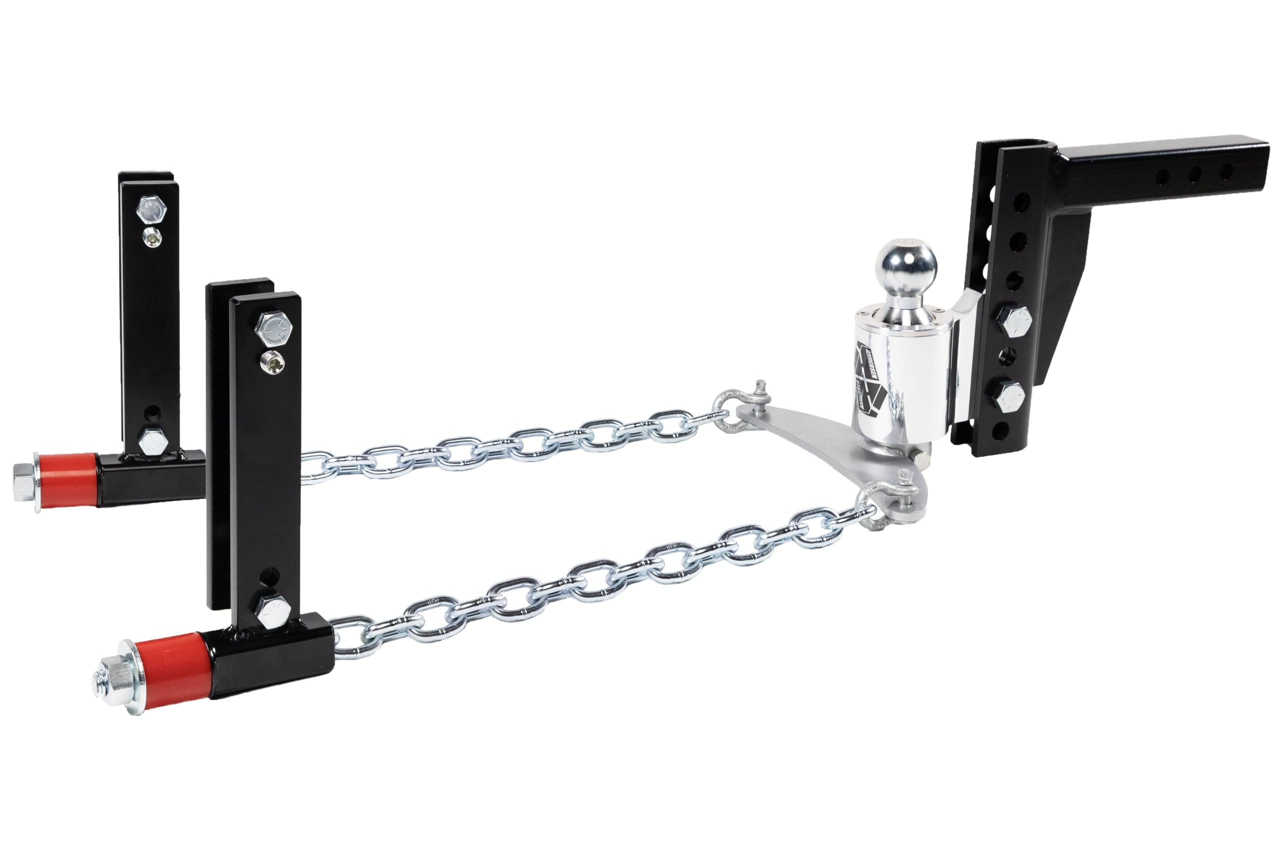 Andersen Hitches Weight Distribution Hitch 2 Inch Shank 8 Inch Drop 2-5/16 Inch Ball 14K GTWR 7/8 Inch Brackets Anti-Sway