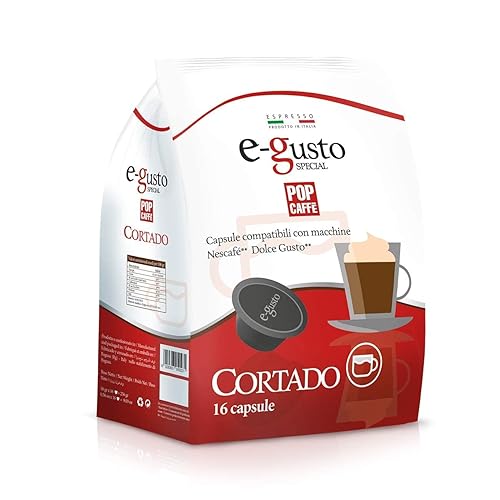 Cápsulas Dolce Gusto* compatibles con Cortado (2 bolsas de 16)