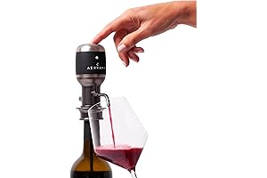 Aervana Automatic Electric Plum Wine Dispenser Machine Aerator and Pourer