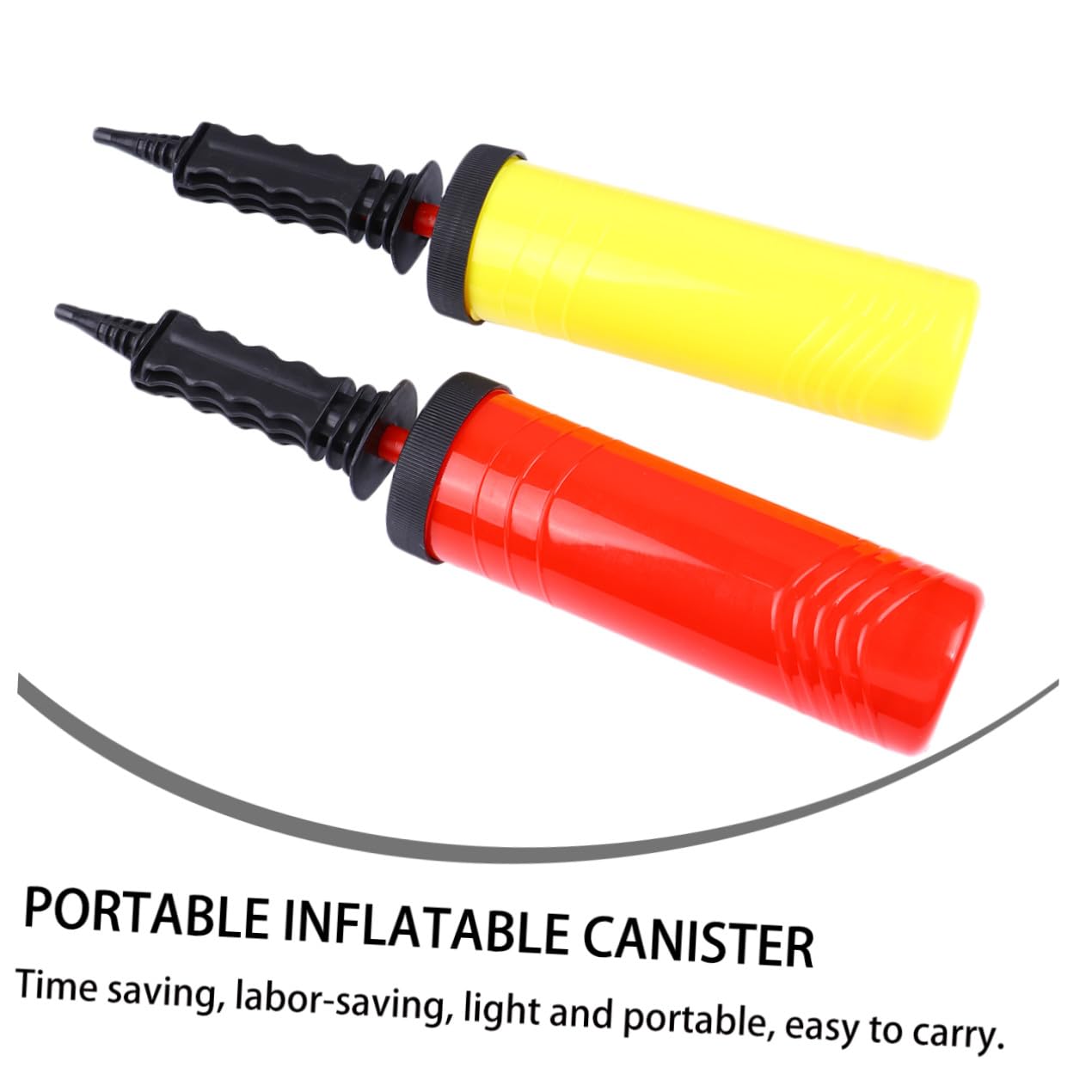 Gadpiparty 2 Set Di Pompa A Mano Per Gonfiaggio Palloncini Pompa Ad Aria Portatile Per Giocattoli Leggera Facile Per Palloncini 2 Pezzi*2