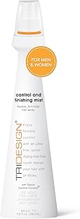TRI Design Control and Finishing Mist - Volumizing for All Hair Types - Protect and Unleash Flexible Control with Ultra Fine Finishing for Fast Drying Styling Freedom for Men & Women 9.5 oz