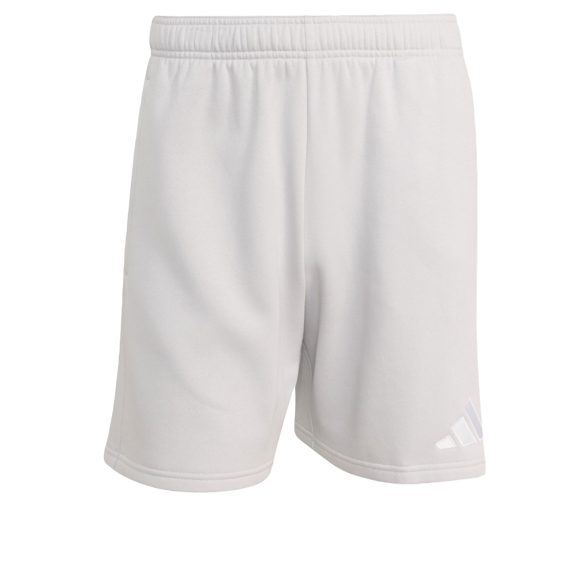 adidas Men's Entrada26 Sweat Shorts, Team Light Grey/White, S
