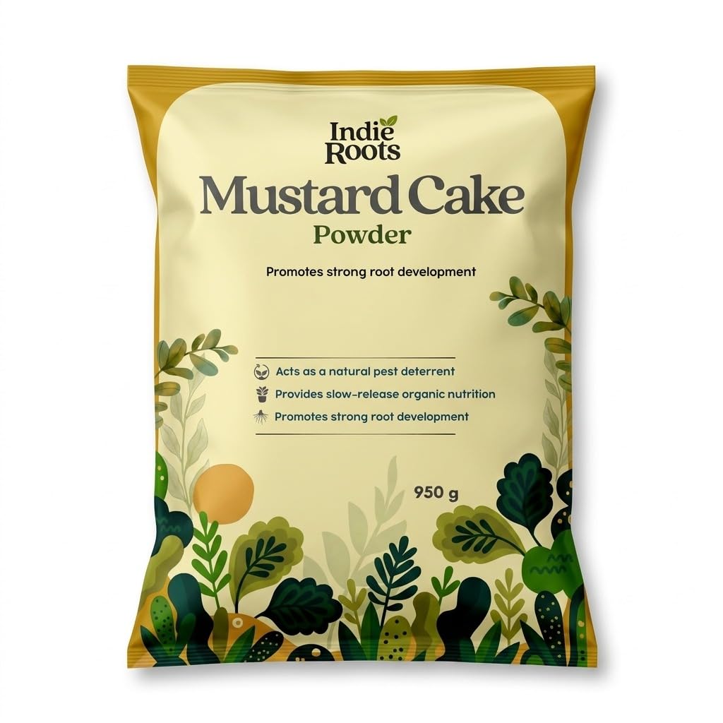 Mustard Cake Powder | Natural Plant Growth Promoter | Organic Mustard Seed Cake for Healthy Soil Conditioning & Plant Care | Suitable for Indoor, Outdoor & Garden Plants-image-43