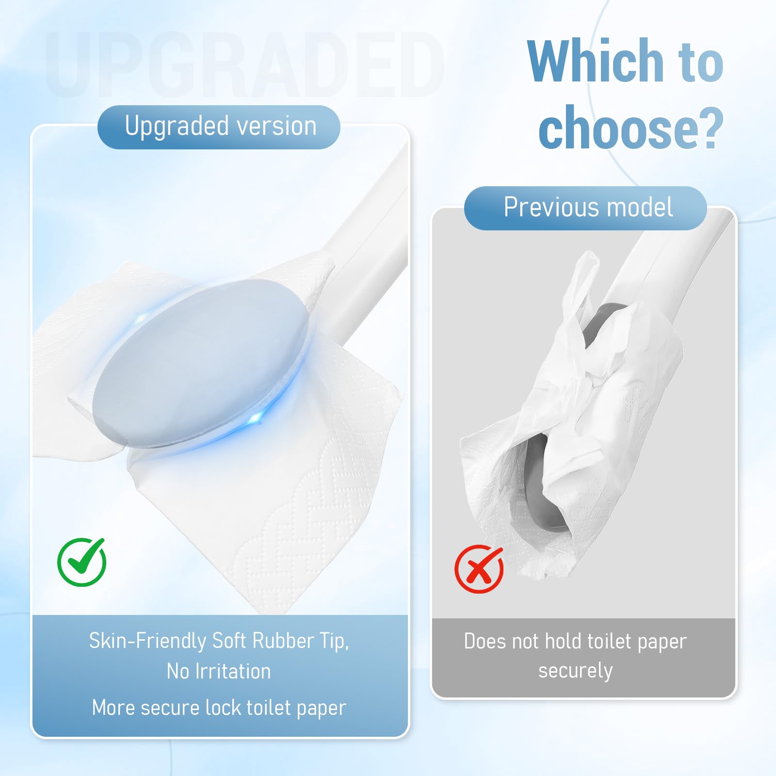 Toilet Aid - Secure Toilet Paper & Wipes -4